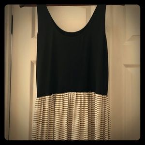 PHILOSOPHY- Long Maxi Dress - Stripped